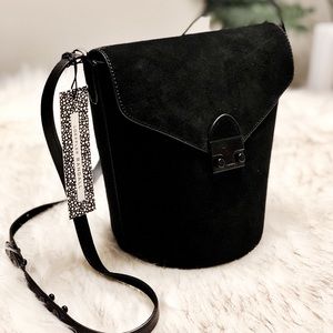 Loeffler Randall | Charming Suede Bucket Bag